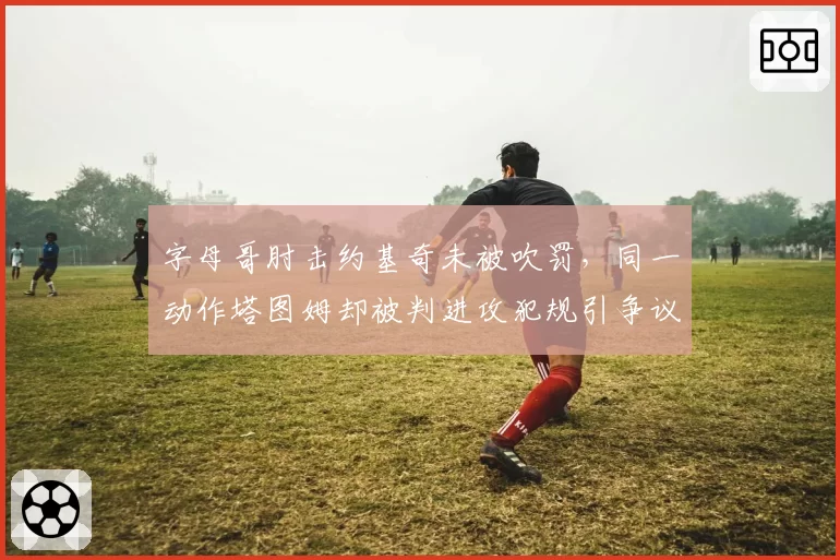 字母哥肘击约基奇未被吹罚，同一动作塔图姆却被判进攻犯规引争议
